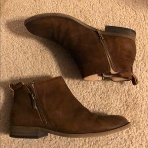 Franco Sarto leather ankle boots